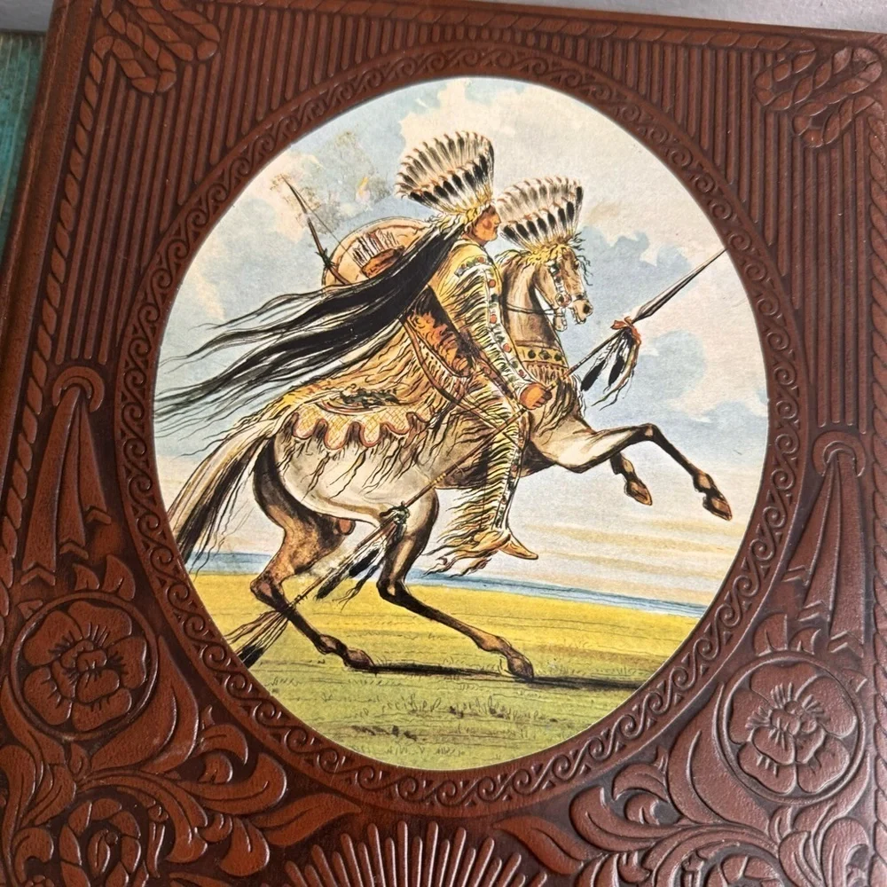 Vintage Lot of 2 TIME-LIFE The Old West Series Leather Hardcover Western Books - Picture 3 of 10